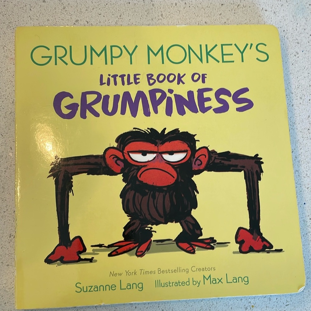 Grumpy Monkey’s little book of grumpiness board book